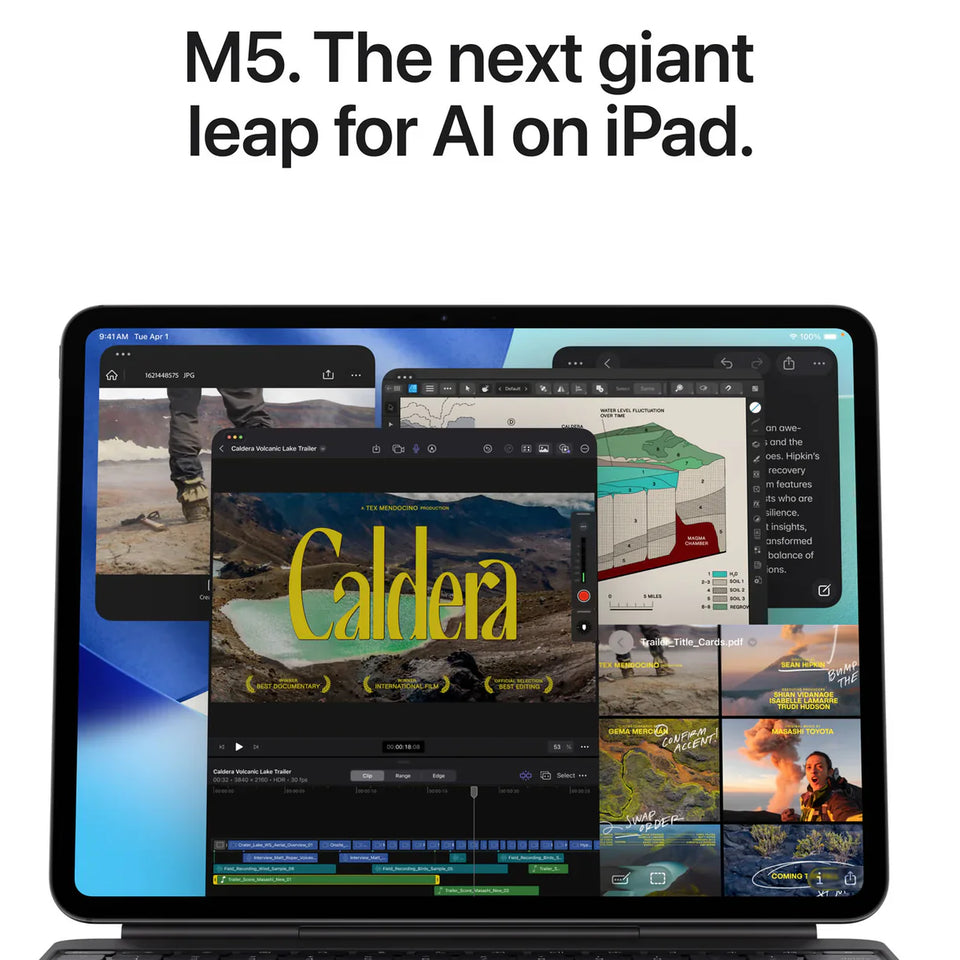Apple iPad Pro 11" 256GB WiFi | M5 Chip | Standard Glass - Silver