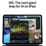 Apple iPad Pro 11" 256GB WiFi | M5 Chip | Standard Glass - Silver