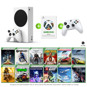 Xbox Series S 512GB + Game Pass + Robot White Controller