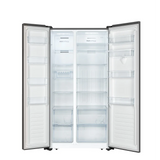 Hisense 514L Side By Side Fridge Freezer Inox H670SITWD