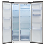 Defy 496L Side By Side Glassdoor Fridge Freezer Water Dispenser DFF456